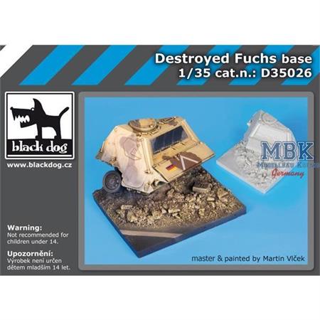 Destroyed Fuchs base
