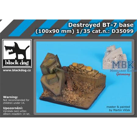 Destroyed BT-7 Base