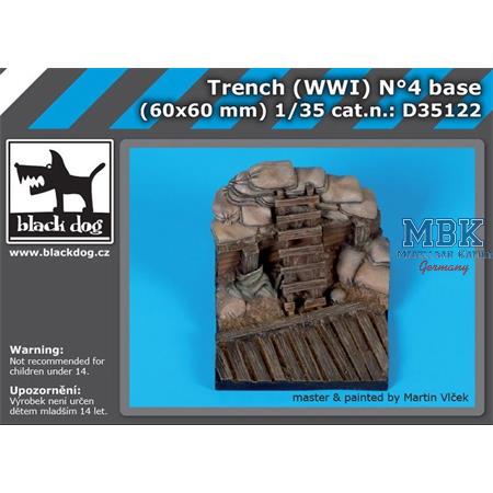 1/35 Trench WWI No. 4  base