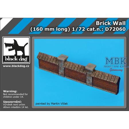 Brick wall 160mm   1/72