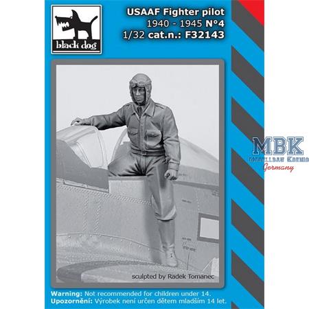USAAF Fighter Pilot 1940-45  N° 4  1:32