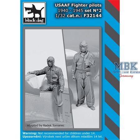 USAAF Fighter pilot 1940-45 set N°2  1:32