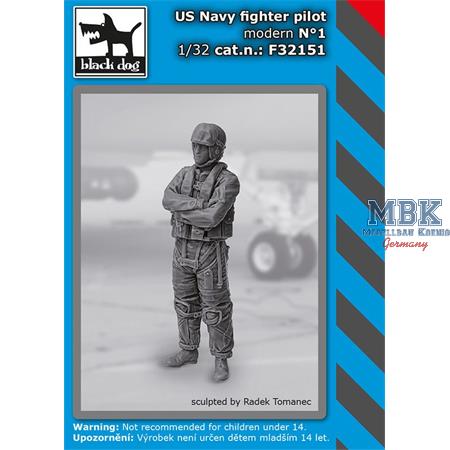 US Navy fighter pilot modern N°2  1:32