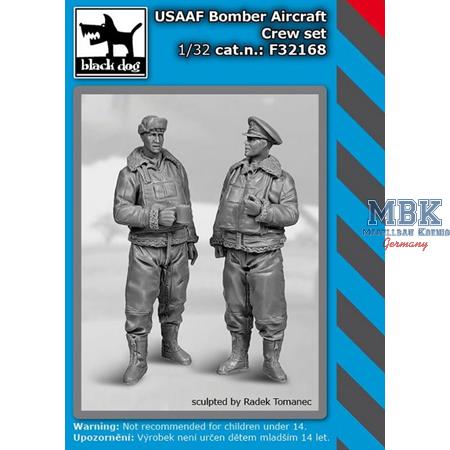 USAAF Bomber aircraft crew set  1:32