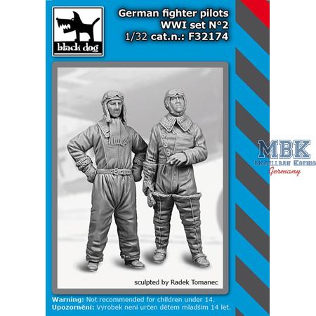 German fighter pilot WW I set n°2  1:32