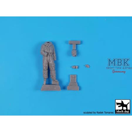 Soviet fighter pilots winter WWII set N°2 - 1:32