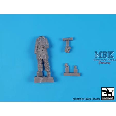 Soviet fighter pilots winter WWII set N°2 - 1:32