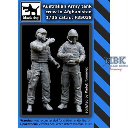 Australian army tank crew in Afghanistan