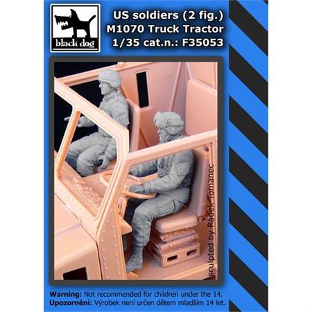 Us soldiers 2fig.M1070 Truck tractor