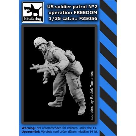US soldier patrol operation FREEDOM N°2