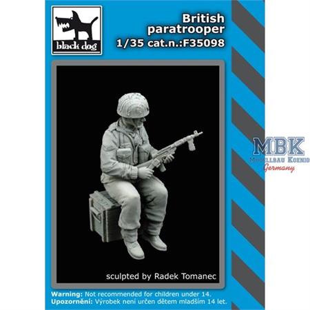 British paratrooper