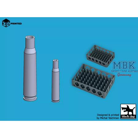 .50 cal + .30 cal empty shells (50+50pcs) (1:16)