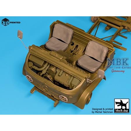 Unimog 404 detail set (ICM / Revell / AK)