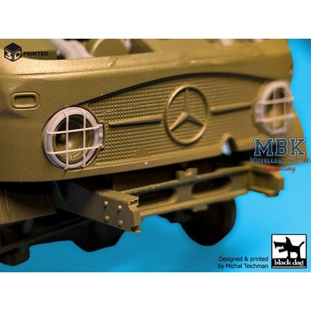 Unimog 404 detail set (ICM / Revell / AK)