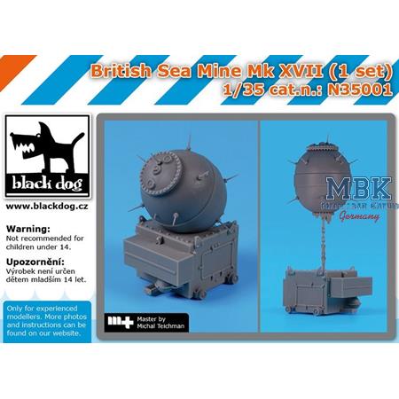 British sea mine Mk XVII 1:35