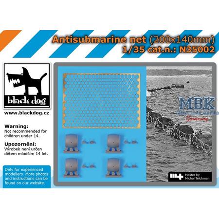 Antisubmarine net (200x140 mm) 1:35