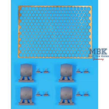 Antisubmarine net (200x140 mm) 1:35