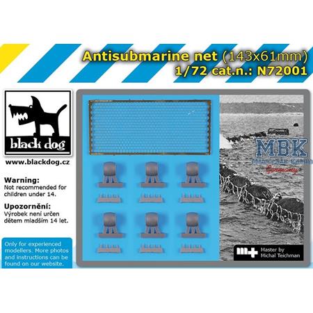 Antisubmarine net (143x61 mm) 1:72