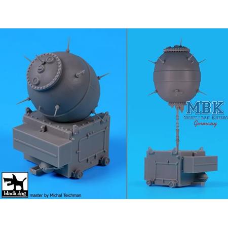 British sea mine Mk XVII  2x
