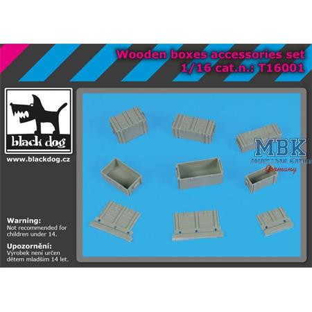 Wooden boxes accessories set 1 / 16