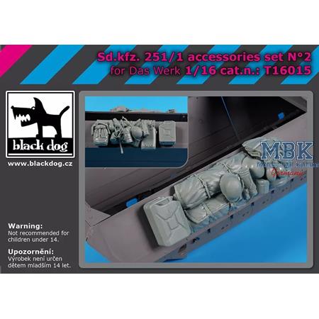 Sd.Kfz 251/1 accessories set N°2 - 1:16