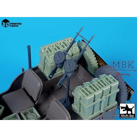 British SAS Jeep accessories set No.1 1:16