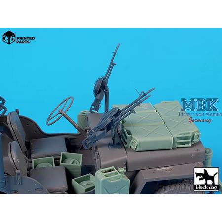 British SAS Jeep accessories set No.1 1:16