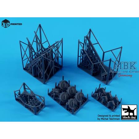British SAS Jeep accessories set No.1 1:16