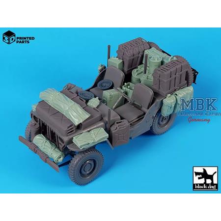 British SAS Jeep accessories set No.2 1:16