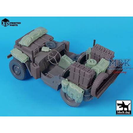 British SAS Jeep accessories set No.2 1:16