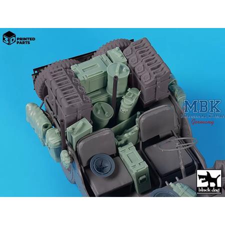 British SAS Jeep accessories set No.2 1:16