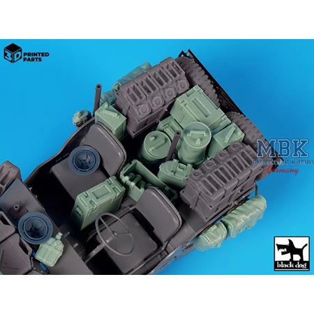 British SAS Jeep accessories set No.2 1:16