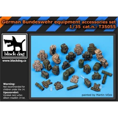 Bundeswehr equipment accessories set