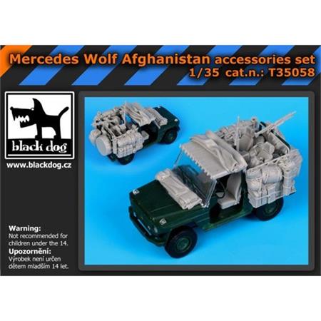 Mercedes Wolf Afghanistan accessories set