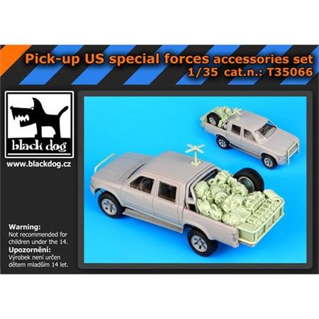 Pick-up US special forces accessories set