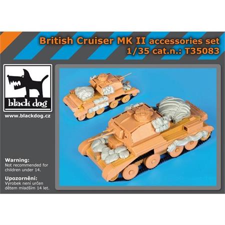 British Cruiser Mk Ii accessories set