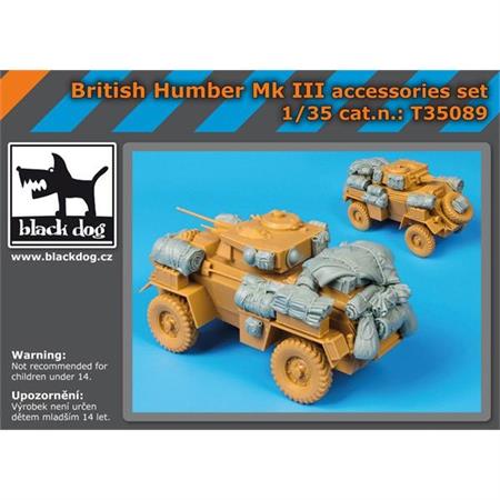 British Humber Mk III accessories set