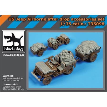 Us Jeep airborne after drop accessories set