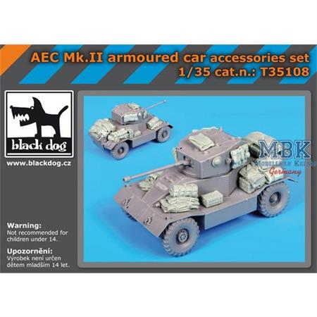 AEC Mk II armoured car accessories set