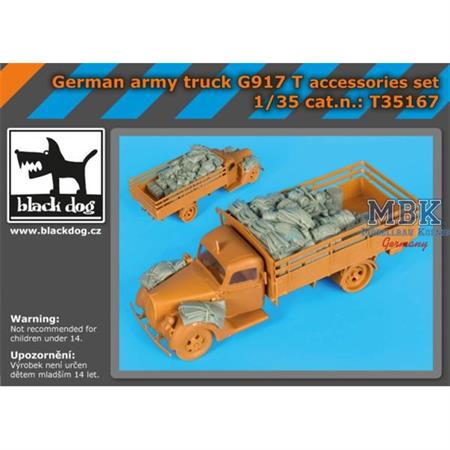 German Army Truck G917 T accessories Set