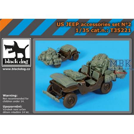 US Jeep accessories set  1/35