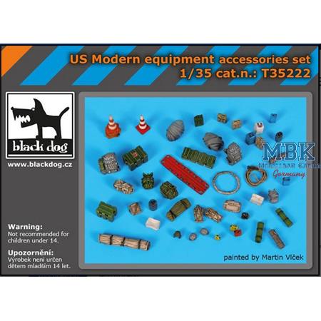 US Modern equipment accessoris set  1/35