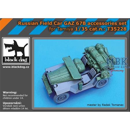 Russian Field Car accessories set 1/35