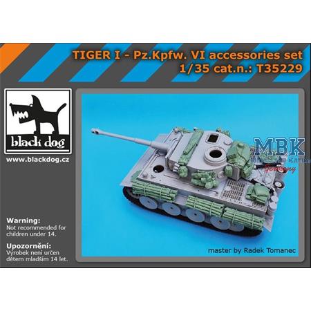 Tiger I early / Mid  accessories set 1/35