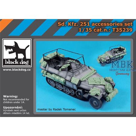Sd Kfz 251 accessories set / Zubehör