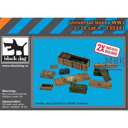 Universal boxes WWII Accessories Set