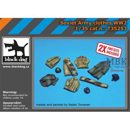 Soviet army clothes WW II