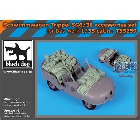 Schwimmwagen Trippel SG 6/38 accessories set