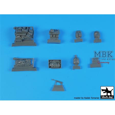 German Sd Kfz 2 Kettenkraftrad accessories set