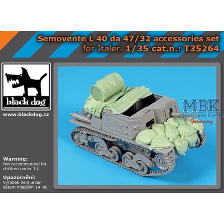 Semovente L 40 da 47/32 accessories set